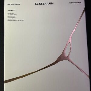 le sserafim antifragile album midnight onyx version